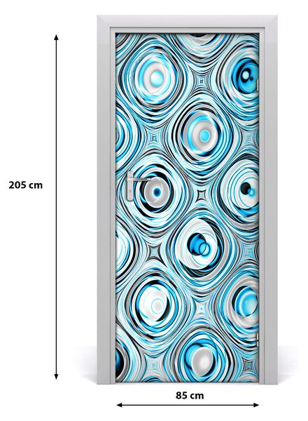 Fototapeta na dvere fraktálne grafika 85x205 cm