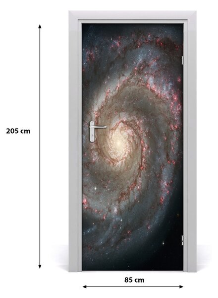 Fototapeta samolepiace na dvere mliečna dráha 85x205 cm