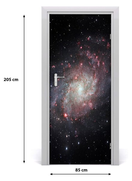 Fototapeta samolepiace na dvere mliečna dráha 85x205 cm
