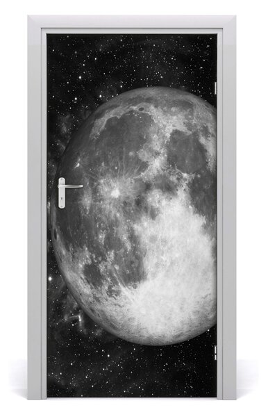 Fototapeta samolepiace na dvere mesiac 95x205 cm