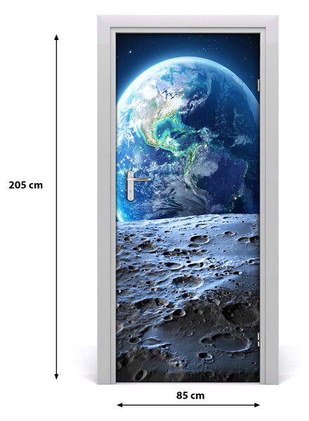 Fototapeta samolepiace na dvere Planéta Zem 85x205 cm