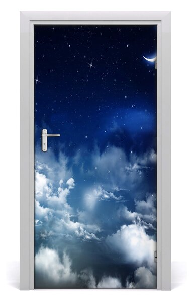 Fototapeta samolepiace dvere hviezdne nebo 95x205 cm