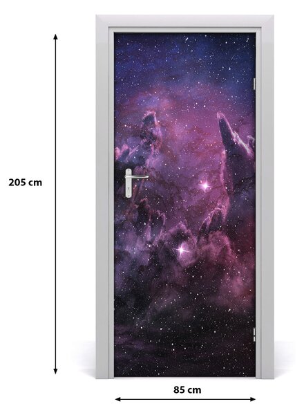 Fototapeta samolepiace na dvere mliečna dráha 85x205 cm