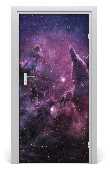 Fototapeta samolepiace na dvere mliečna dráha 95x205 cm