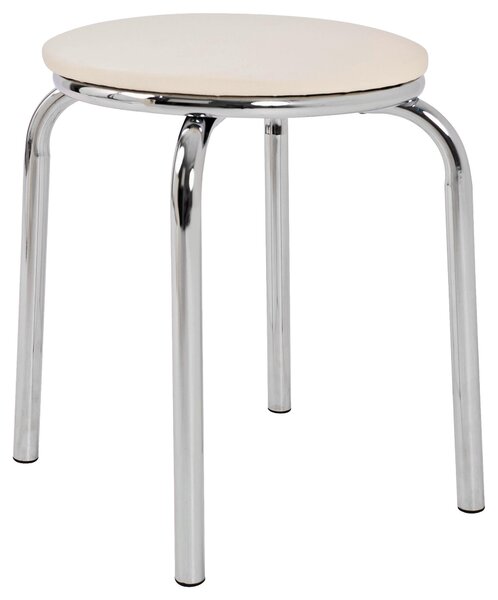 STOHOVATEĽNÝ STOLČEK, kov, plast, 46/45/46 cm Carryhome - Kreslá