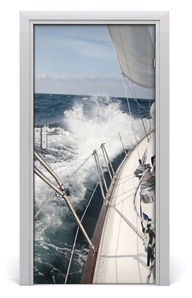Fototapeta samolepiace na dvere jachta 95x205 cm
