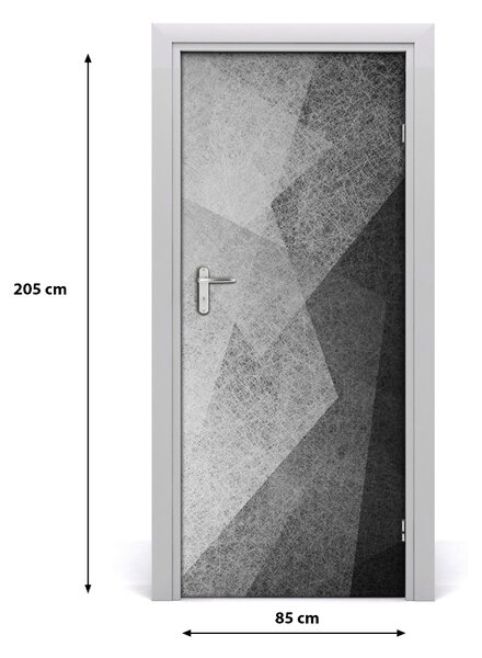 Fototapeta samolepiace dvere abstraktné línie 85x205 cm