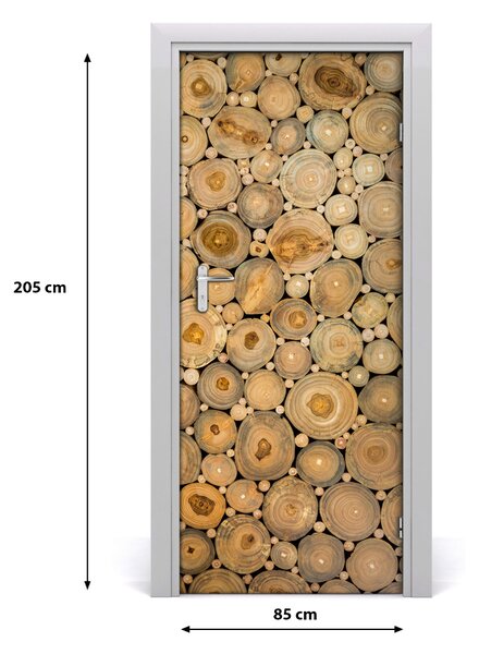 Fototapeta samolepiace na dvere kmeň stromu 85x205 cm