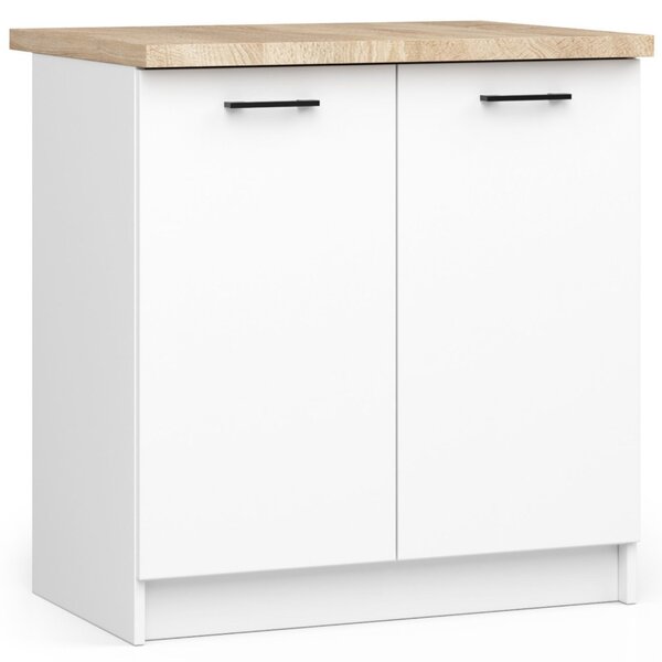 Ak furniture Kuchynská doska Olivie S 80 cm dub sonoma