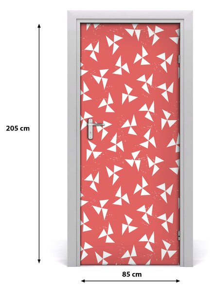 Fototapeta na dvere geometrické pozadie 85x205 cm