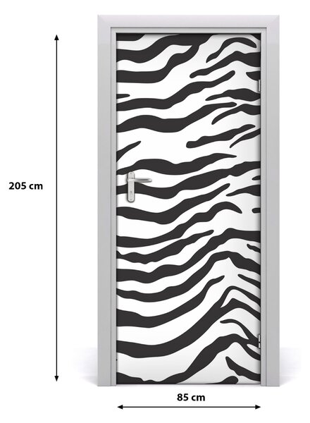 Fototapeta na dvere zebra pozadia 85x205 cm