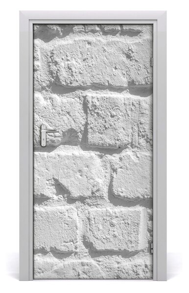Fototapeta na dvere tehlová stena 95x205 cm