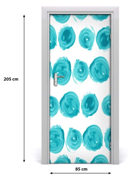 Fototapeta na dvere bodky 85x205 cm