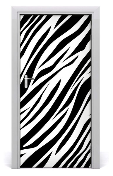 Fototapeta na dvere zebra pozadia 95x205 cm