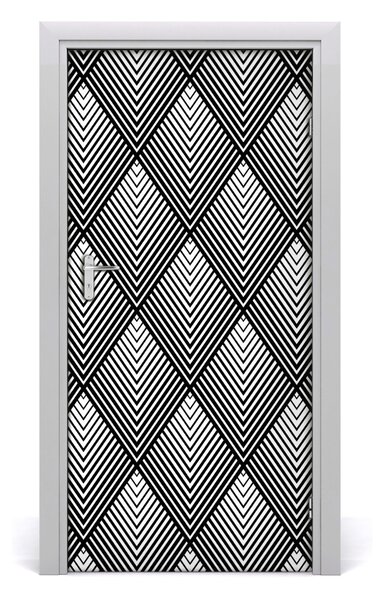 Fototapeta na dvere geometrické pozadie 95x205 cm
