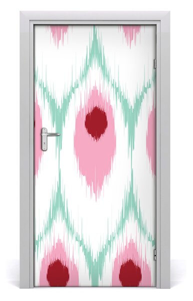 Fototapeta na dvere pávie vzor 95x205 cm