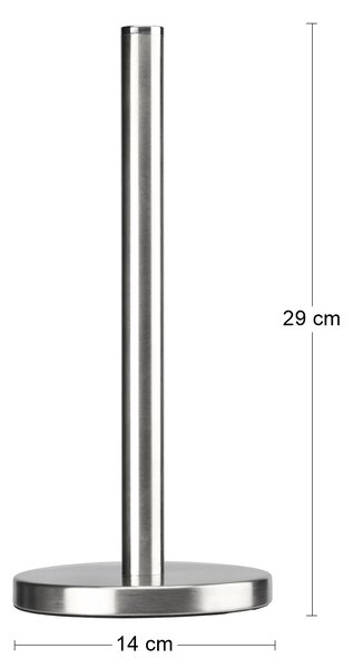 Kovový stojan na kuchynské utierky Inox - nerezová