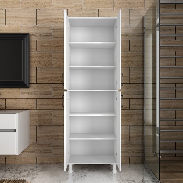 Hanah Home Kuchynská skrinka Murpo II 62,6 cm biela
