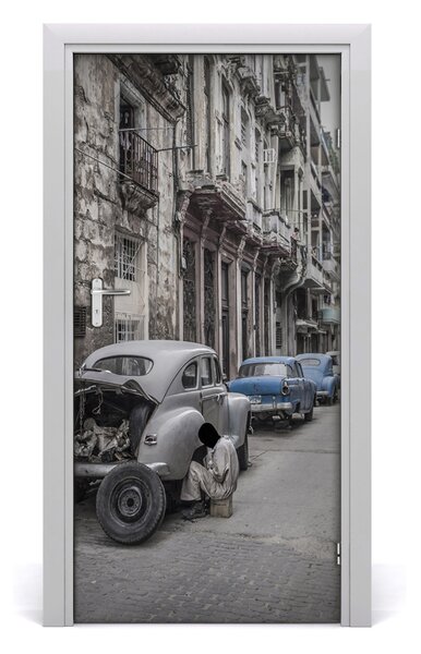 Fototapeta samolepiace na dvere hawana 95x205 cm