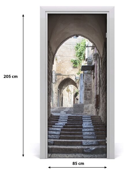Fototapeta samolepiace dvere Jerozolima Izrael 85x205 cm