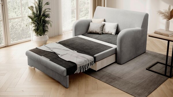 ROZKLADACIA POHOVKA, textil, svetlosivá MID.YOU - Sedačky, Online Only