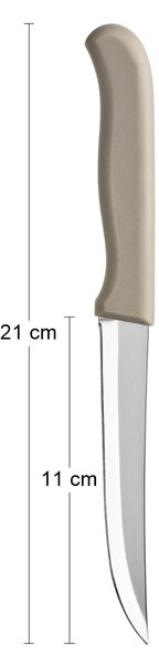 Kuchynský nôž Denis 21 cm - béžová