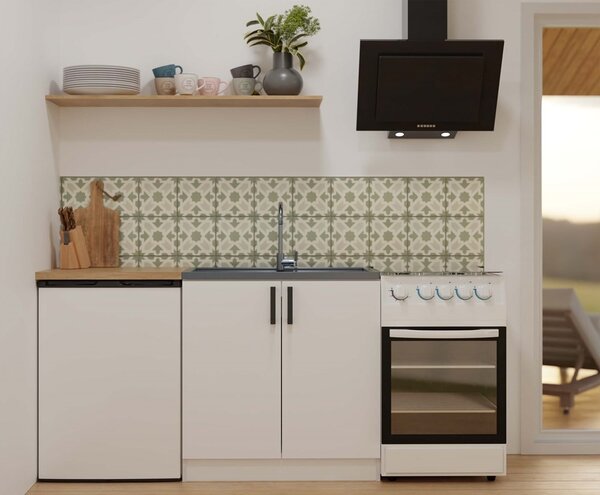 TP Living Kuchynská skrinka pod drez Dolan 80 cm biela