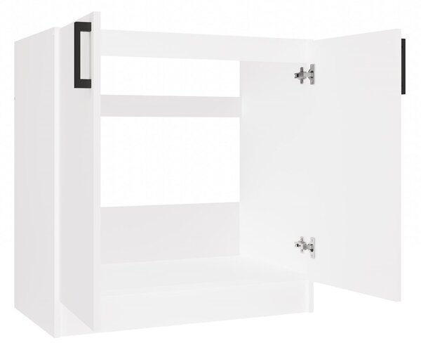 TP Living Kuchynská skrinka pod drez Dolan 80 cm biela