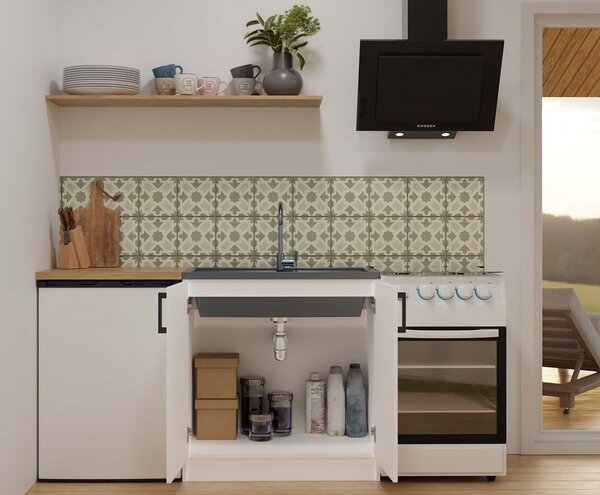 TP Living Kuchynská skrinka pod drez Dolan 80 cm biela