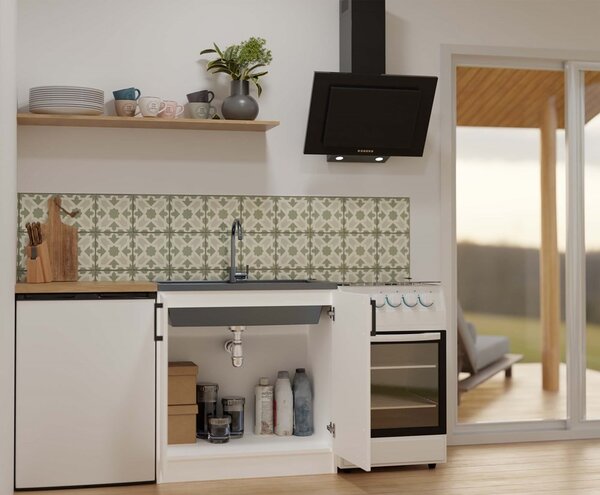 TP Living Kuchynská skrinka pod drez Dolan 80 cm biela