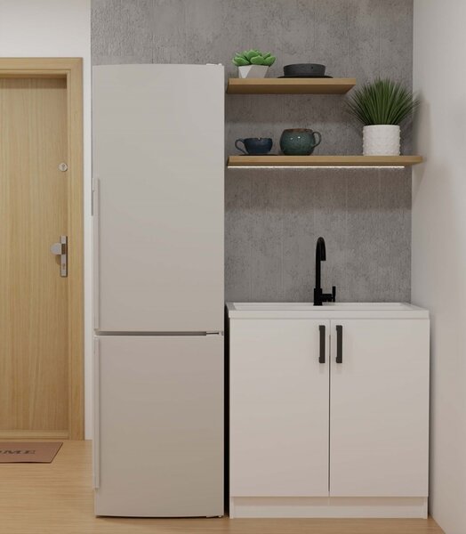 TP Living Kuchynská skrinka pod drez Dolan 80 cm biela