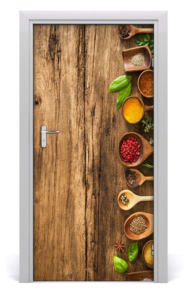 Fototapeta na dvere samolepiace Kolorowe korenie 95x205 cm