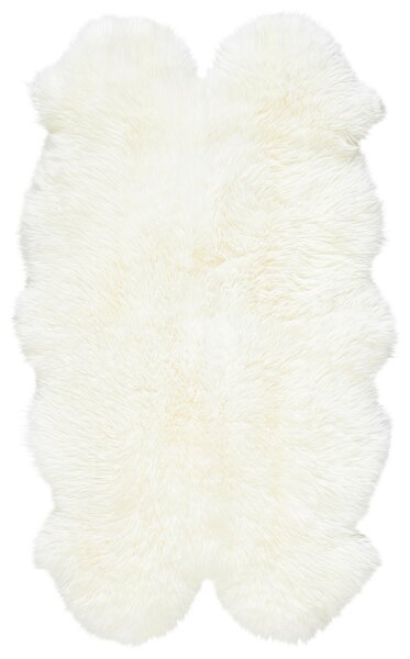 OVČIA KOŽUŠINA, 110/180 cm, biela Linea Natura - Koberce