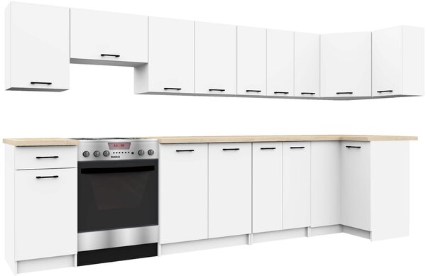 Ak furniture Kuchynská závesná skrinka Olivie G1 W 40 cm biela