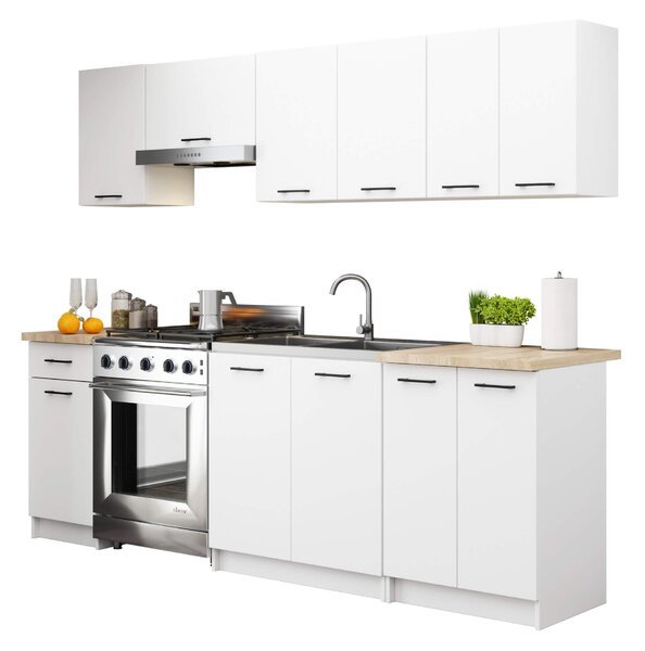 Ak furniture Kuchynská závesná skrinka Olivie G1 W 40 cm biela