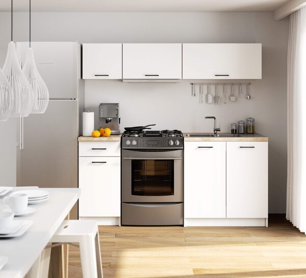 Ak furniture Kuchynská závesná skrinka Olivie G1 W 40 cm biela