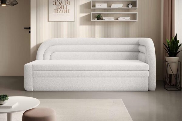 LEŇOŠKA, textil, biela MID.YOU - Online Only obývacie izby, Online Only