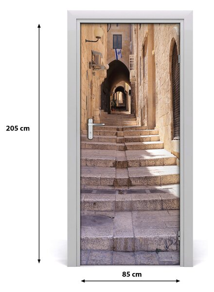 Fototapeta samolepiace dvere Jerozolima Izrael 85x205 cm