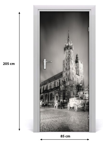 Fototapeta samolepiace na dvere Krakov Poľsko 85x205 cm
