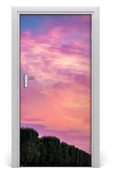 Fototapeta samolepiace na dvere Eiffelova veža 95x205 cm