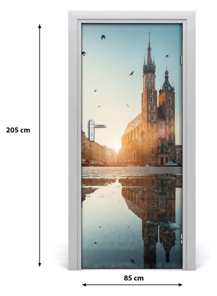 Fototapeta samolepiace na dvere Krakov Poľsko 85x205 cm