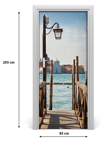 Fototapeta samolepiace na dvere Benátky Taliansko 85x205 cm