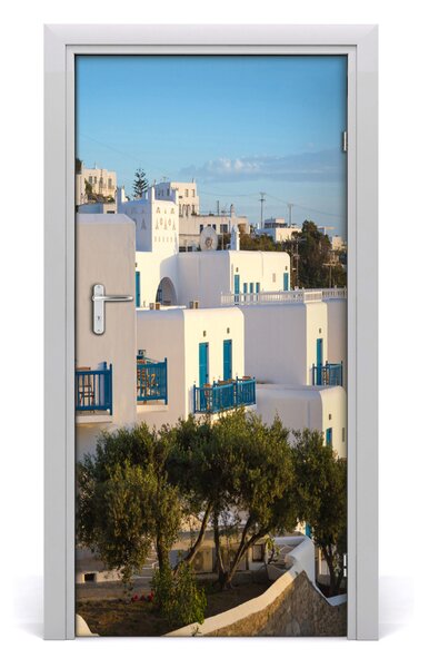 Fototapeta samolepiace na dvere Mykonos Grécko 95x205 cm