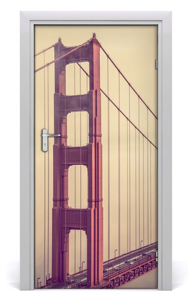 Fototapeta samolepiace dvere Most San Francisco 95x205 cm