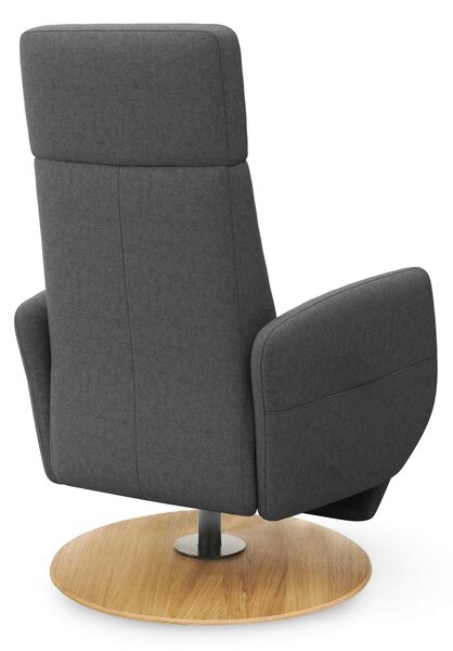 RELAXAČNÉ KRESLO, textil, tmavosivá Sit & More - Online Only obývacie izby, Online Only