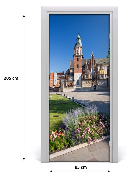 Fototapeta samolepiace na dvere Krakov Poľsko 85x205 cm