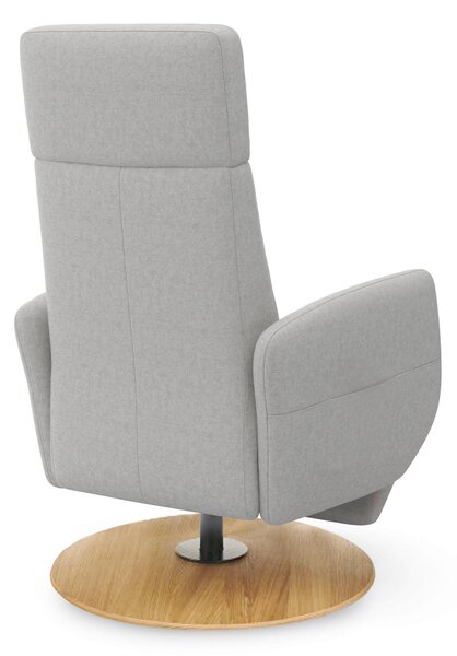 RELAXAČNÉ KRESLO, textil, svetlosivá Sit & More - Online Only obývacie izby, Online Only