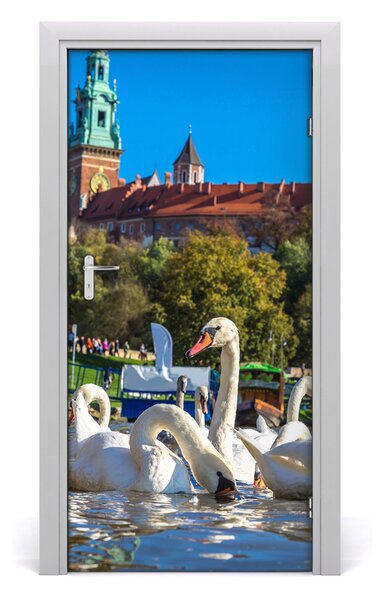 Fototapeta samolepiace na dvere Krakov Poľsko 95x205 cm