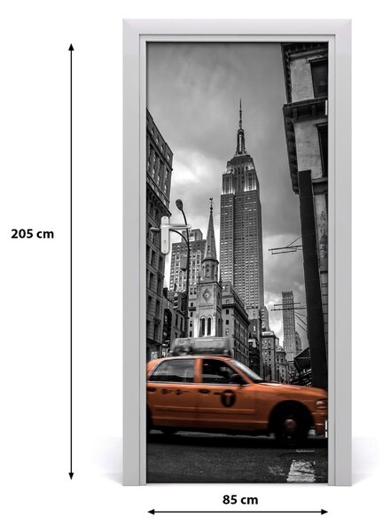 Fototapeta samolepiace na dvere New York 85x205 cm