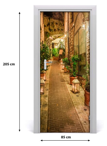 Fototapeta samolepiace na dvere Umbria Taliansko 85x205 cm